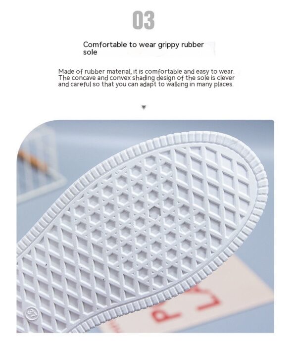 Women's All-matching Casual Sports Leather Summer White Sneakers Internet Celebrity - Image 7