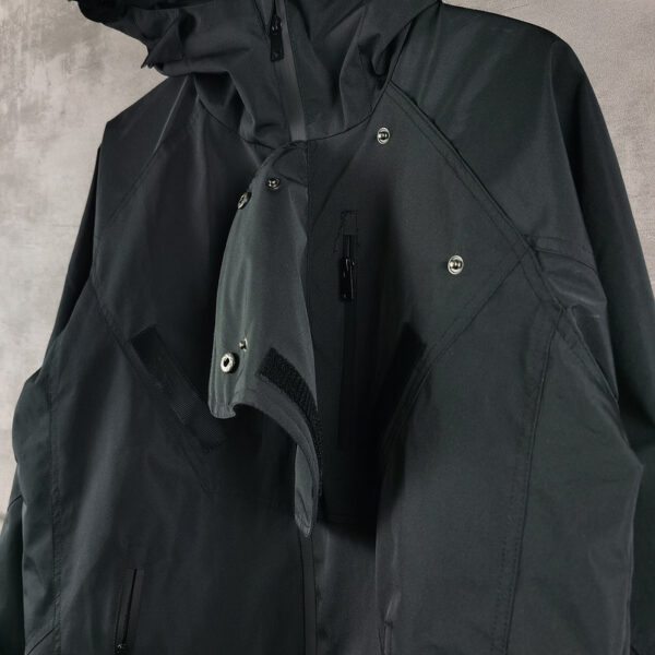 Multi-Zipper Pocket Technical Wind Jacket - Image 2