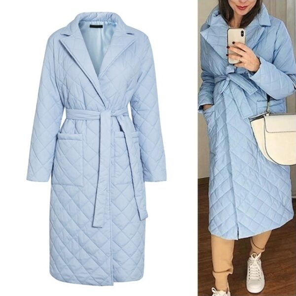 Long Jacket For Women Coat Winter Streetwear - Image 5