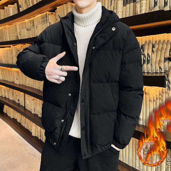 Men's Jacket Men's Winter Padded Coat - Image 5