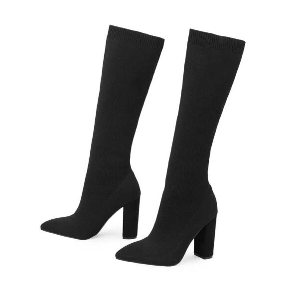 Thick High-heeled Thigh Boot Women - Image 2