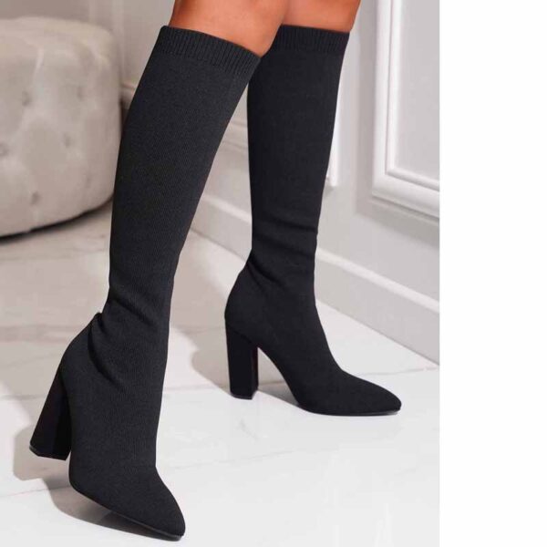 Thick High-heeled Thigh Boot Women - Image 5