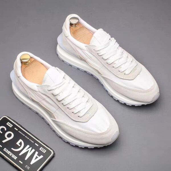 Men's Platform Fashion Trendy Shoes Retro British Style Sneakers - Image 3