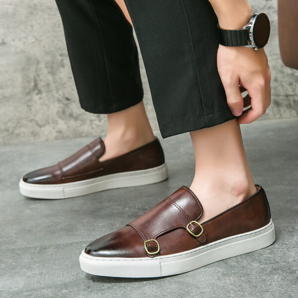 Men's Business Casual Sneakers British Fashion All-matching Shoes - Image 4