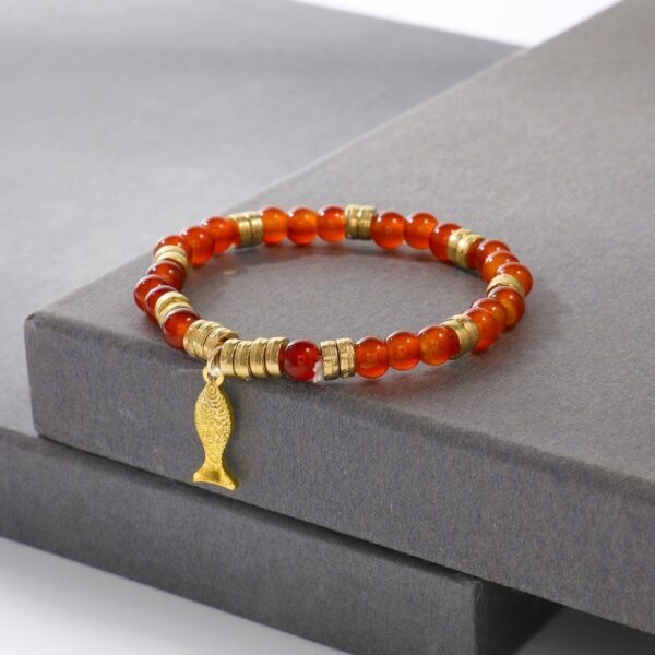 New Bohemian Multi Layer Crystal Bracelet Hand Ornament Starfish Pendant Colored Beaded Bracelet - Image 2