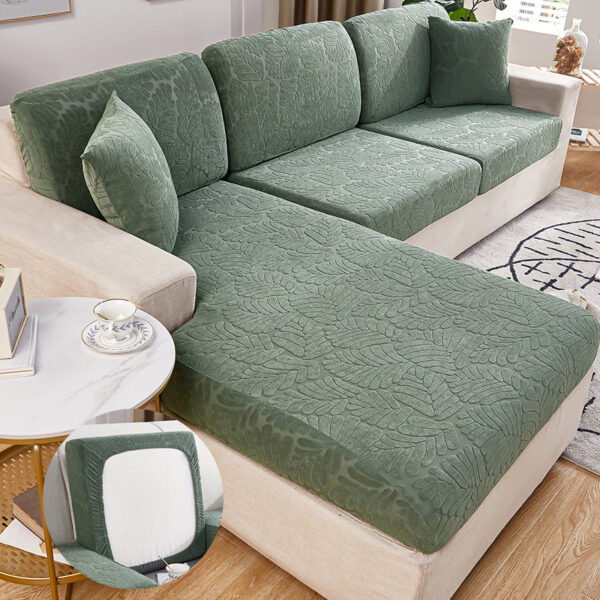 Stretch Sofa Cover Seat Cover Sofa Solid Color Sofa Cover - Image 5