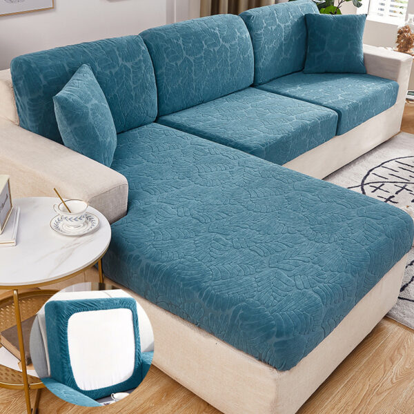 Stretch Sofa Cover Seat Cover Sofa Solid Color Sofa Cover - Image 7
