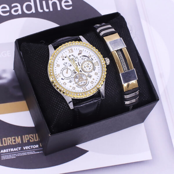 Men's Calendar Business Trends Student Male Watch Suit - Image 3