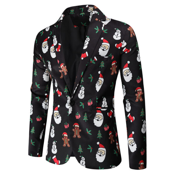 Christmas 3D Printed Suit For Men - Image 2