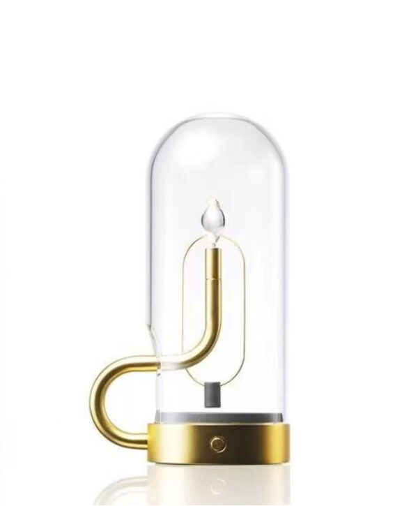 Creative Charging Imitation Candle Swing Ambience Light Table Lamp - Image 7