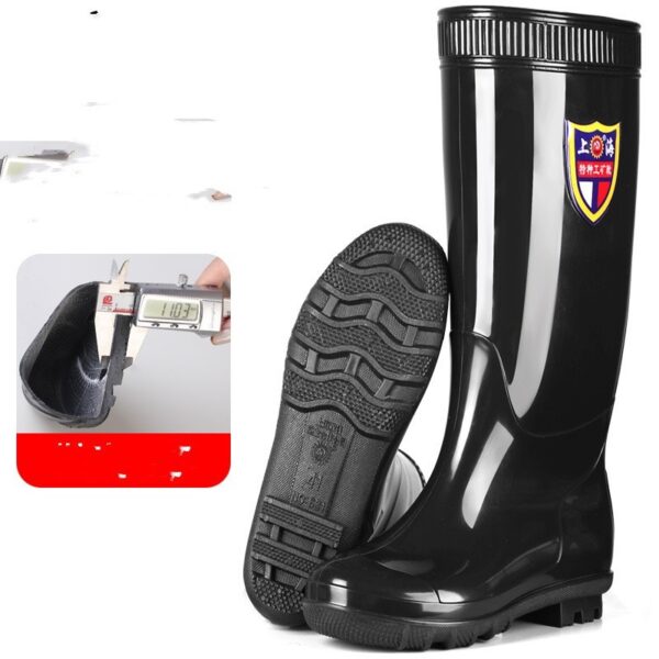 Men's Thick Labor Protection Rain Boots - Image 4