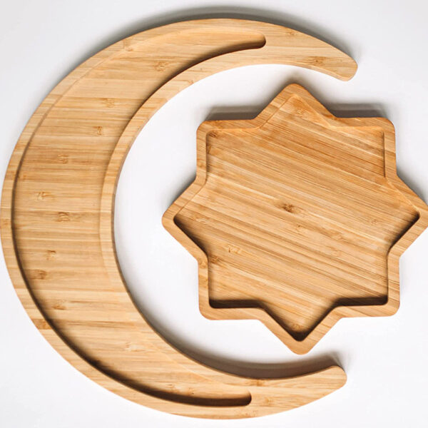 Wooden Tray Creative Xingyue Dried Fruit Snack Plate - Image 2