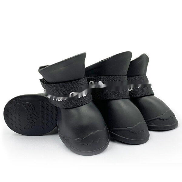 Creative Anti Slip Soft Soled Pet Rain Shoes - Image 3