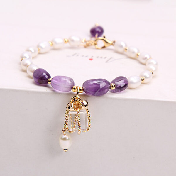Women's Fashion Personalized Natural Pearl Bracelet - Image 3