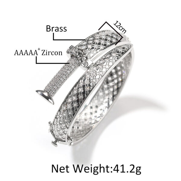 Cool Sword Personalized Bracelet Men - Image 5