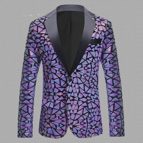 Velvet Men's Sequined Performance Dress - Image 3