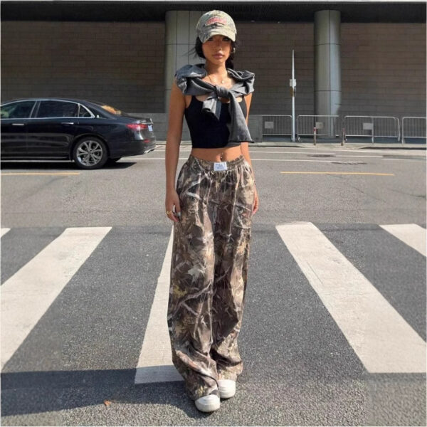 Slimming Casual Pants For Hot Girls Mopping - Image 5