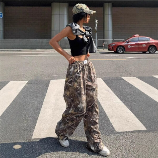 Slimming Casual Pants For Hot Girls Mopping - Image 4
