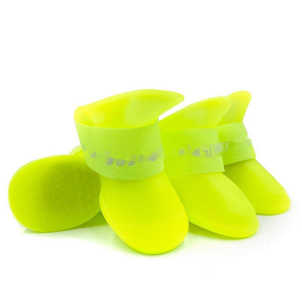 Creative Anti Slip Soft Soled Pet Rain Shoes - Image 10