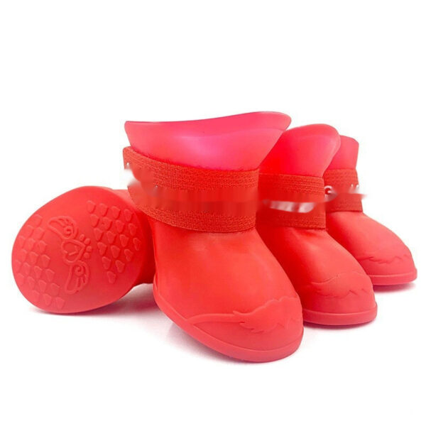 Creative Anti Slip Soft Soled Pet Rain Shoes - Image 8