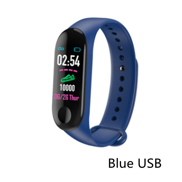Compatible With , Smart Bracelet Heart Rate And Blood Pressure Exercise Meter Step Information Push Smart Reminder Color Bracelet - Image 8