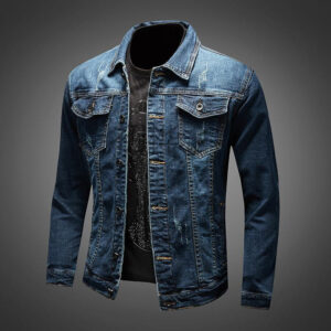 Men's Style Fashion Brand Slim Fit Handsome Denim