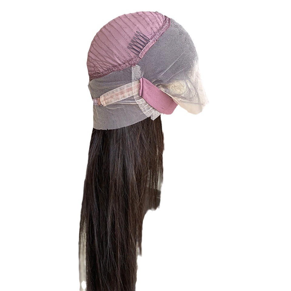 360 Lace Frontal Human Hair Wigs Full Head Wig Real Hair Front Lace - Image 3