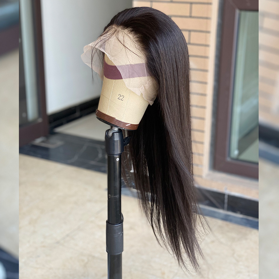 360 Lace Frontal Human Hair Wigs Full Head Wig Real Hair Front Lace - Image 2
